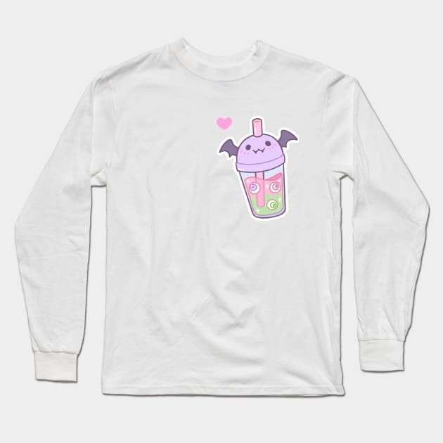 Spooky Boba Long Sleeve T-Shirt by Jellygeist